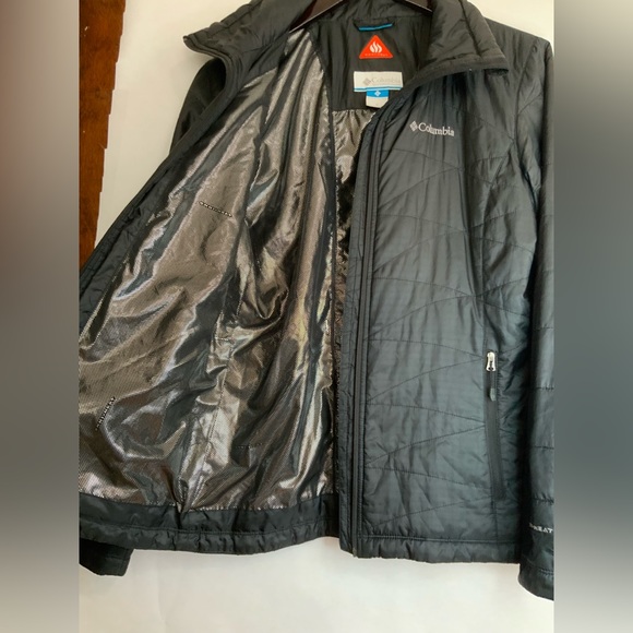 Columbia Black Omni Heat Puffer Jacket - Picture 2 of 9